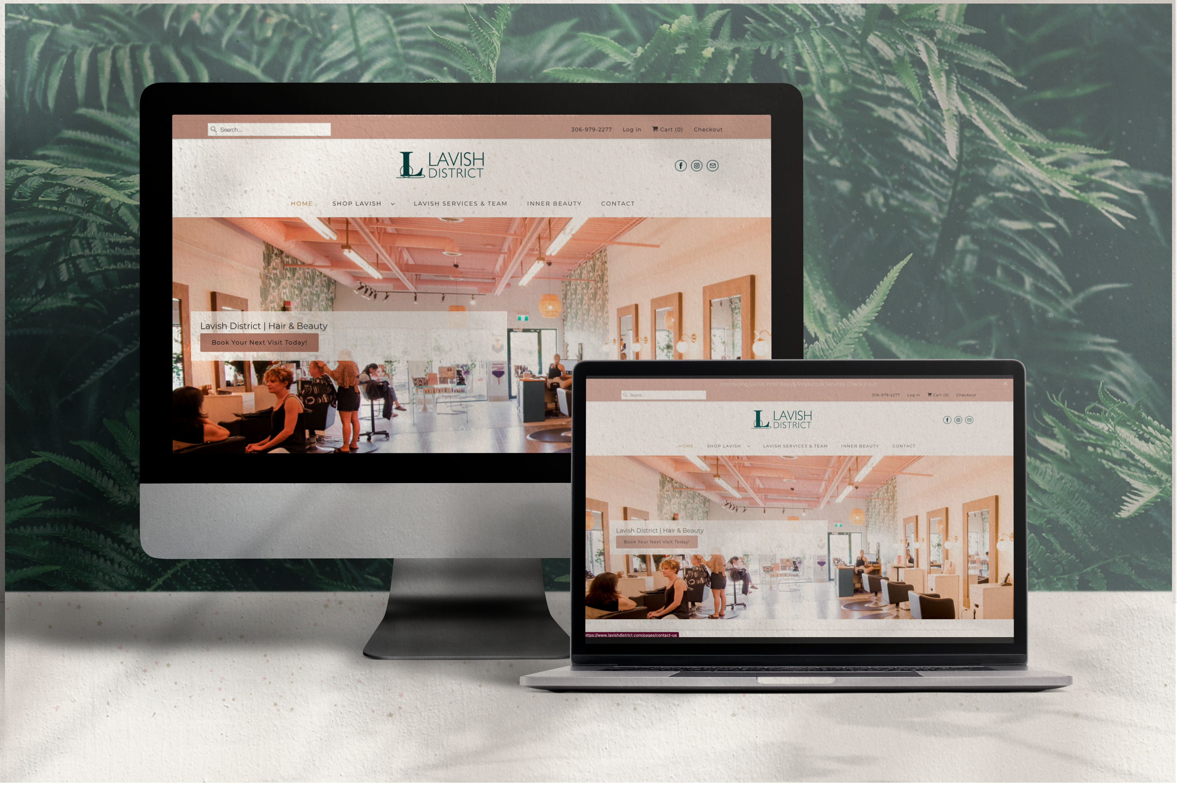Lavish District | New Shopify Website &amp; Brand Refresh